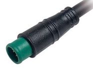 CABLE, 6P CIR PLUG-FREE END, 0.3M