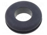 Grommet; Ømount.hole: 18mm; Øhole: 12mm; caoutchouc; black LAPP