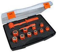 SOCKET SET, 1/2" DRIVE, 12PC