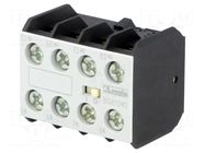Auxiliary contacts; Leads: screw terminals; front; BG LOVATO ELECTRIC