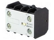 Auxiliary contacts; Leads: screw terminals; front; BG LOVATO ELECTRIC