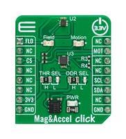 ADD-ON BOARD, 3-AXIS ACCELMTR/SWITCH