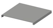 WIRING DUCT COVER, PVC, GREY, 2M LG