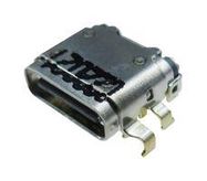 USB CONN, TYPE C, RCPT, 24POS, SMT