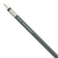 COAXIAL CABLE, 50 OHM, BLACK, PE