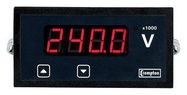 PANEL METER, 4DIGIT, 14MM, 40 TO 300V