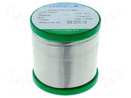 Tin; lead free; Sn99,3Cu0,7; 0.75mm; 0.5kg; reel; 227÷229°C; 2.2% ALPHA