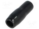 Protection; 6mm2; for ring tube terminals; 20.6mm; black BM GROUP