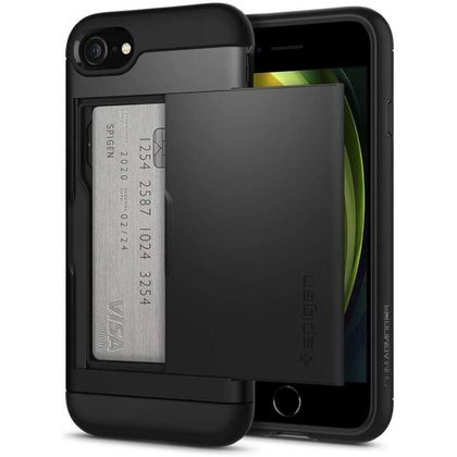 Spigen iPhone 8 Case Slim Armor CS Black