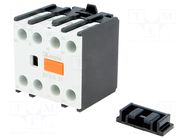 Auxiliary contacts; Leads: screw terminals; front; BF LOVATO ELECTRIC