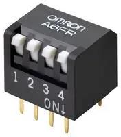 DIP SWITCH, SPST-NO, 0.025A, 24VDC