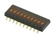 DIP SWITCH, SPST, 0.025A, 24VDC