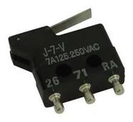 MICROSWITCH, SPDT, 7A, 250V, 0.49N