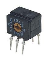 ROTARY SWITCH, 1P, 16 POS, 0.1A/250V/30V