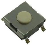 TACTILE SW, SPST-NO, 0.05A, 24VDC, 147GF