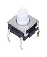 TACTILE SW, SPST-NO, 0.05A, 24VDC, 196GF