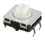TACTILE SW, SPST-NO, 0.05A, 24VDC, 200GF