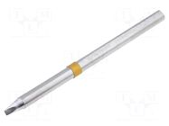 Tip; chisel; 2.5mm; 350÷398°C; SSC-736A THERMALTRONICS