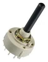 ROTARY SWITCH, 2P, 6POS, 0.35A, 110V