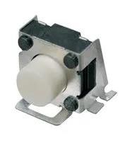 TACTILE SW, 0.05A, 12VDC, R/A SMD, 260GF