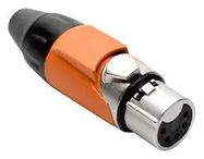 CONN, XLR AUDIO, PLUG, 5POS, CABLE