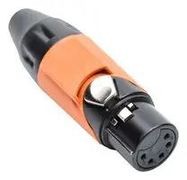 CONN, XLR AUDIO, PLUG, 5POS, CABLE