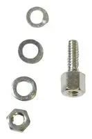 SCREW LOCK, FEMALE, 13MM, 4-40