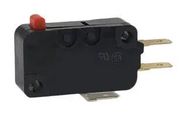 MICROSW, SPST-NC, 6A, 250V/30V, 100GF