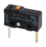 MICROSWITCH, SPST-NC, 0.1A, 30VDC, 0.49N