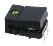 TACTILE SW, SPST-NO, 0.05A, 24VDC, 130GF