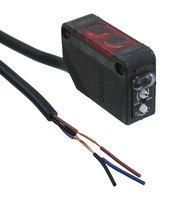 PHOTOELECTRIC SENSOR, PREWIRED/100MM/24V