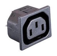 IEC OUTLET F, 10A, 250V, QUICK CONNECT