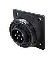 CIRCULAR CONNECTOR, PLUG, 7POS, SCREW