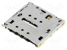 Connector: for cards; Micro SIM; without card tray; SMT; PIN: 6 MOLEX