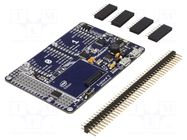 Adapter; Modulowo DuoNect; base board; 3.3÷5VDC; 88.5x60mm MODULOGY