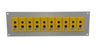 THERMOCPL CONN W/PANEL, SOCKET, K, 10WAY