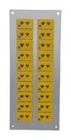 THERMOCPL CONN W/PANEL, SOCKET, K, 20WAY