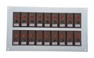 THERMOCPL CONN W/PANEL, SOCKET, T, 20WAY