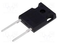 Diode: rectifying; THT; 1kV; 15A; TO247AC; Ufmax: 1.9V; 28ns; FRED MICROCHIP (MICROSEMI)