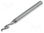 Drill bit; Ø: 2.5mm; L: 38.2mm; PCB; 1/8" (3,175mm) KEMMER PRAEZISION