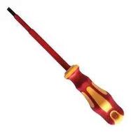 SCREWDRIVER, SLOTTED, VDE, 0.8X4X100MM