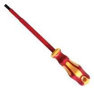 SCREWDRIVER, SLOTTED, VDE, 1.2X6.5X150MM
