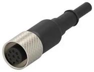 CABLE ASSY, 8P M12 RCPT-FREE END, 5M