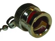 DUST CAP, BNC JACK, BRASS