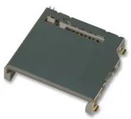 SD MEMORY CARD CONN, 9POS, SMT