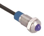 LED PANEL INDICATOR, BLUE, 8MM, 24V