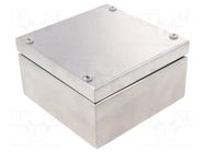 Enclosure: multipurpose; X: 150mm; Y: 150mm; Z: 81mm; natural; IP66 RAYCHEM RPG