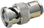 RF/COAXIAL, BNC PLUG, STRAIGHT, 50 OHM, CLAMP