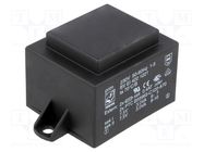 Transformer: encapsulated; 6VA; 230VAC; 7.5V; 7.5V; 400mA; 400mA HAHN