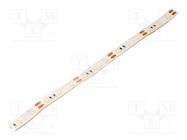 LED tape; white warm; 2835; 12V; LED/m: 60; 10mm; 120°; 14.4W/m OPTOFLASH